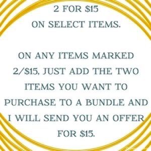 I ALWAYS HAVE A BUNCH OF 2/$15 IN MY CLOSET